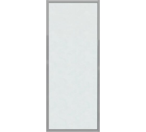 Боковая стенка Grossman Style 90*195 см, хром, стекло шиншилла, 1 место 200.K33.05.90.10.02 1
