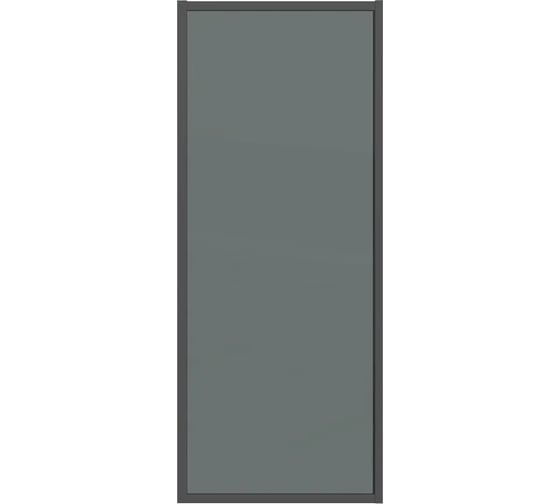 Боковая стенка Grossman Style 70*195 см, черный матовый, стекло тонированное, 1 место 200.K33.05.70.21.10 1