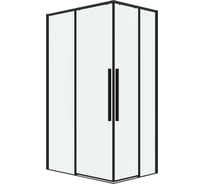 Душевое ограждение Grossman Galaxy (90х70х195) прямоугольная, раздвижные, черн.мат, стекло прозрач,1 место 300.K33.01.9070.21.00