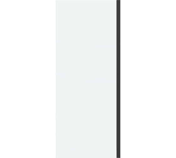 Боковая стенка Grossman Classic 70*195 см, черный матовый, стекло прозрачное, 1 место 200.K33.04.70.21.00 1