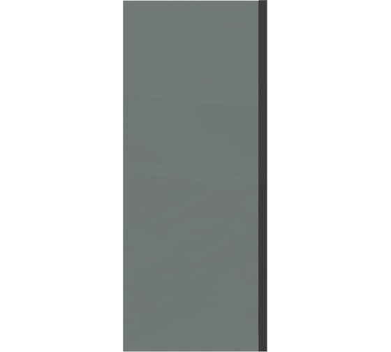 Боковая стенка Grossman Classic 90*195 см, черный матовый, стекло тонированное, 1 место 200.K33.04.90.21.10