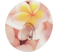 Крючок Kleber на силиконе Цветок желтый kle-hm026