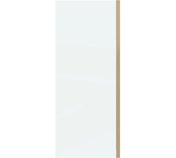 Боковая стенка Grossman Classic 80*195 см, золото сатин, стекло прозрачное, 1 место 200.K33.04.80.32.00