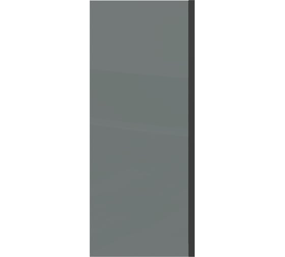 Боковая стенка Grossman Classic 80*195 см, черный матовый, стекло тонированное, 1 место 200.K33.04.80.21.10