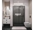 Дверь в нишу Grossman Style 120*195 см, черный матовый, стекло тонированное, 1 место 100.K33.05.120.21.10 4