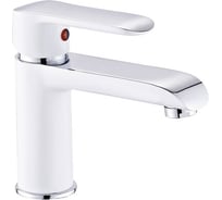 Смеситель для умывальника Melodia della vita Heavy Metal картридж 35мм, низкий, белый MDV35620wt 19516