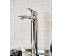 Смеситель для умывальника Melodia della vita Metallica картридж 35мм, высокий, хром MDV35521 19521