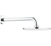 Верхний душ + душевой кронштейн Grohe Tempesta 210 286 мм /28576000/ 26411000