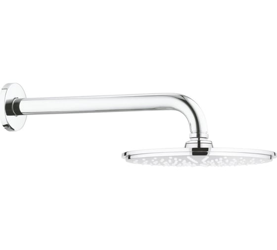 Верхний душ + душевой кронштейн Grohe Tempesta 210 286 мм /28576000/ 26411000