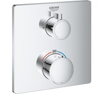 Термостат для душа Grohe Grohtherm квадратная розетка, комплект верхней монтажной части 24078000