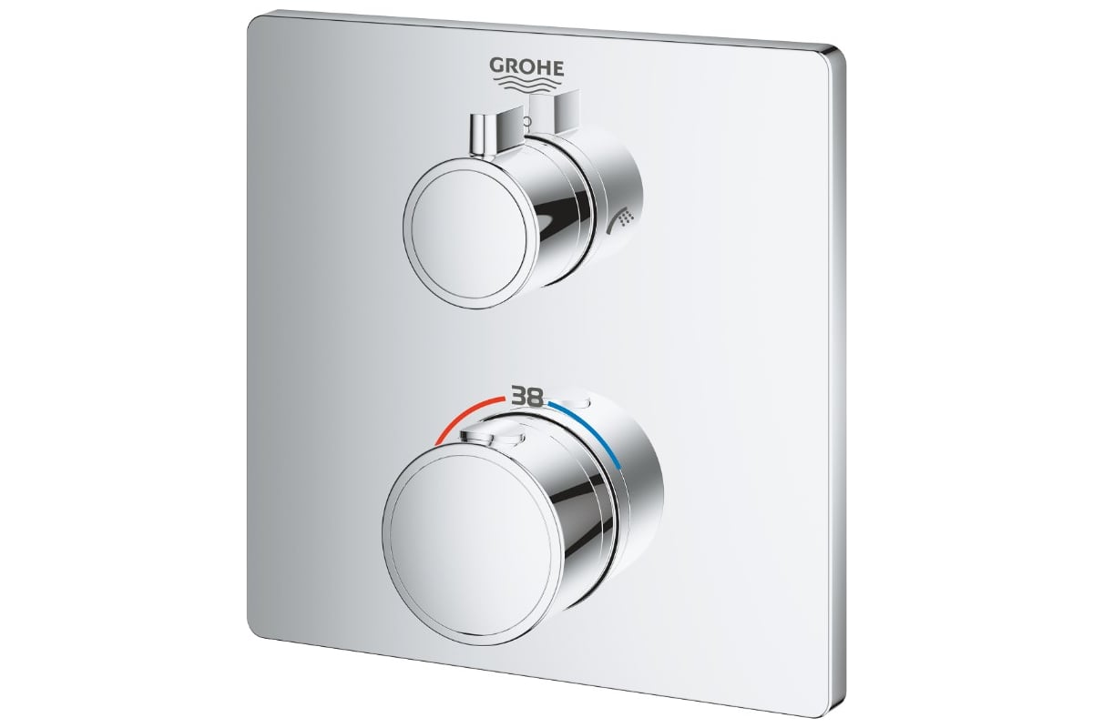 Термостат для ванны Grohe Grohtherm с переключателем на 2 положения ...