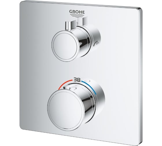 Термостат для ванны Grohe Grohtherm с переключателем на 2 положения ванна/душ 24080000