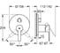 Однорычажный смеситель для ванны Grohe Lineare New с переключателем на 3 положения 24095DC1 4