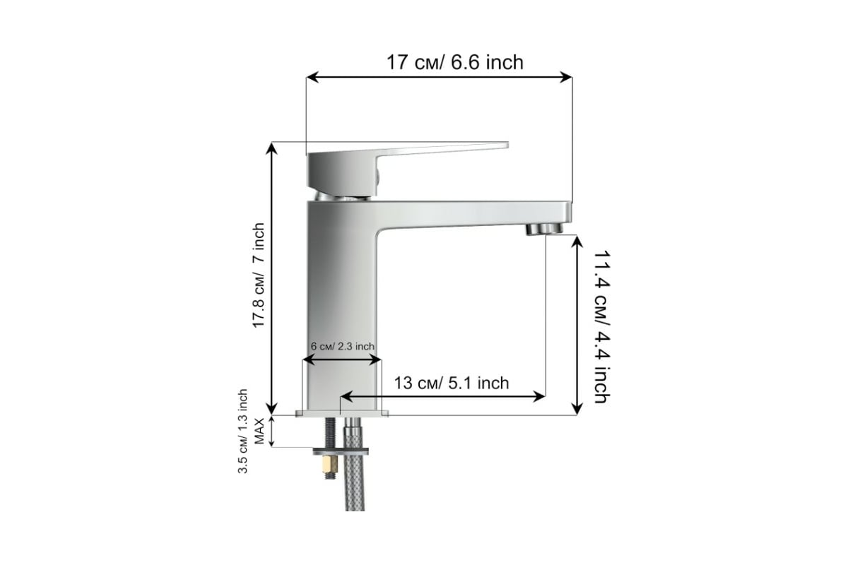 Смеситель для раковины TOKITO TOK-AKA-1011 - выгодная цена, отзывы ...