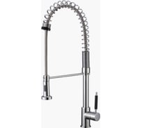 Латунный смеситель для мойки Eleanti одноручный, с гибким изливом, двухрежимный 0402.478