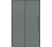 Дверь в нишу Grossman Galaxy (120х195) графит сатин, стекло тонированное, 1 место 100.K33.01.120.42.10