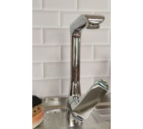 Смеситель для кухни Melodia della vita Heavy Metal, картридж 35мм, высокий Г-излив, хром MDV35615 без подводки 19511