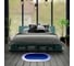 Коврик Homium Home Sil, синий, овальный, 50х80 см homemat06-02 8