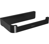 Держатель для туалетной бумаги Lemark SMOOTH LINE открытый, черный 9722008