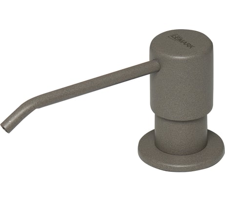 Врезной дозатор для моющих средств Lemark EXPERT цвет: серый шёлк LM8201PGS