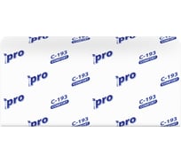 Бумажные полотенца Protissue V сложения, 1 слой, 33 гр, 250 листов С193