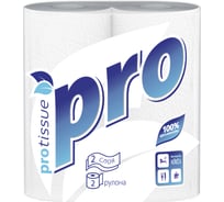 Бумажные полотенца Protissue рулонные, 2 слоя, 60 листов, 15 метров С162