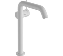 Смеситель для раковины Hansgrohe Tecturis S 240 Fine CStart ESm+, со сливным гарнитуром push-open, матовый белый 73370700