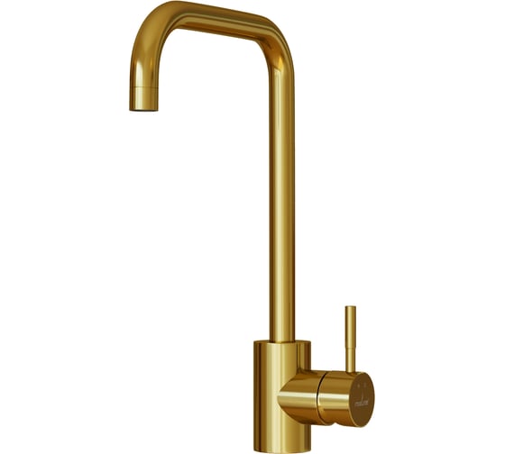 Смеситель для кухни MIXLINE 35k, трубчатый излив, золото MLSS-0301G 553815