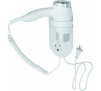 Фен с держателем и розеткой BEMETA HOTEL 945233054