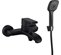Смеситель для ванны Melodia della vita Heavy Metal картридж д.35 мм короткий излив, черный MDV35640bk 19514