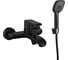 Смеситель для ванны Melodia della vita Heavy Metal картридж д.35 мм короткий излив, черный MDV35640bk 19514 1