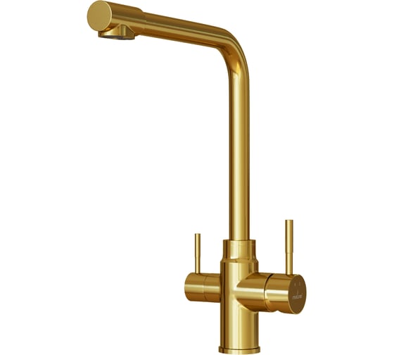 Смеситель для кухни MIXLINE 35k MLSS-0320G подкл.к фильтру, золото 553821