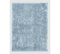 Коврик Arya home Senfoni из переливающей синели, 50x70 см, голубой 8680943223692