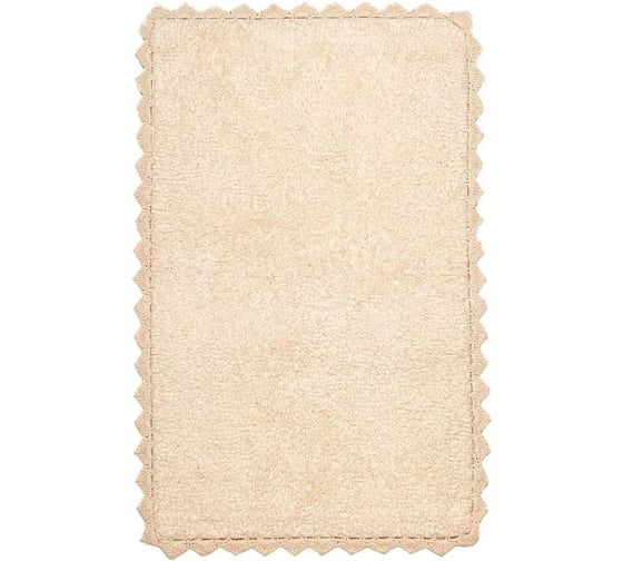 Коврик для ванной Arya home Helen 50x80 см, бежевый 8680943101952 1