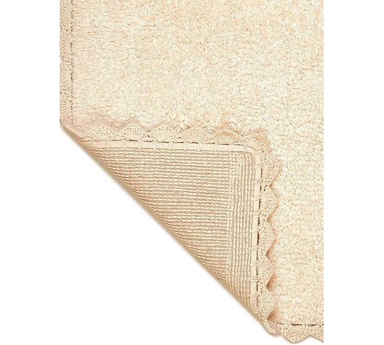 Коврик для ванной Arya home Helen 50x80 см, бежевый 8680943101952