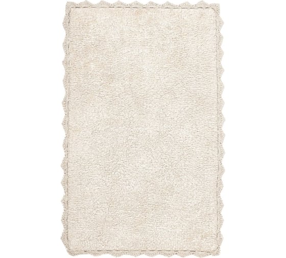 Коврик для ванной Arya home Helen 50x80 см, экрю 8680943101969 1