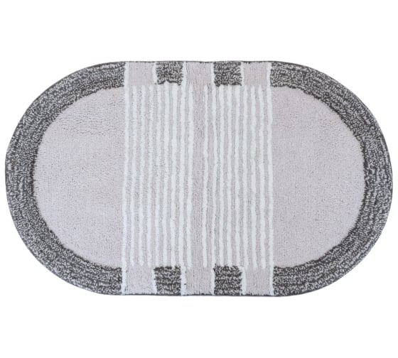 Коврик для ванной Arya home Jacob 60x100 см, коричневый 8680943228437 1