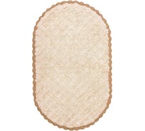 Коврик для ванной Arya home Sara 60x100 см, бежевый 8680943101938