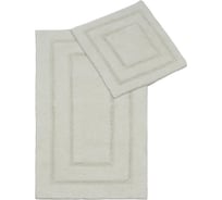 Набор ковриков для ванной Arya home Klementin 60x100, 50x50 см, экрю 8680943228086