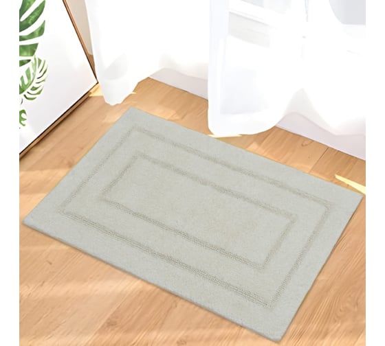 Набор ковриков для ванной Arya home Klementin 60x100, 50x50 см, экрю 8680943228086