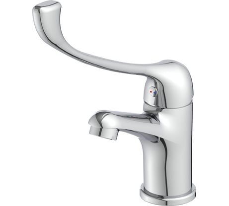 Смеситель для умывальника Lemark Проджект с локтевой рукояткой, хром LM4636C
