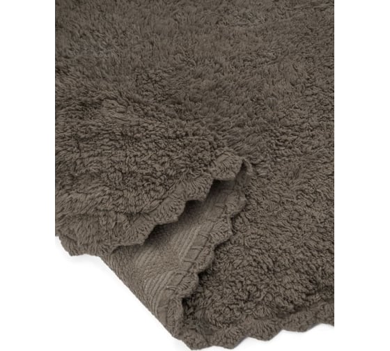 Набор ковриков для ванной Arya home Adonis 50x70, 60x100 см, коричневый 8680943229489