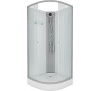 Душевая кабина Niagara NG-4301-14BK (900x900x2000) низкий поддон(13см) стекло матовое, 3 места 43011423BK
