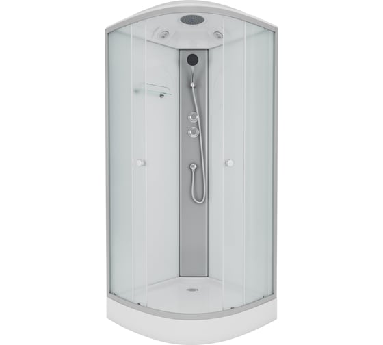 Душевая кабина Niagara NG-4302-14 (1000x1000x2150) низкий поддон (13см) стекло матовое, 3 места 43021423