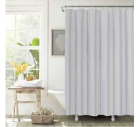 Штора для ванной Arya home Jacqueline 180x180 см, серый 8680943100511