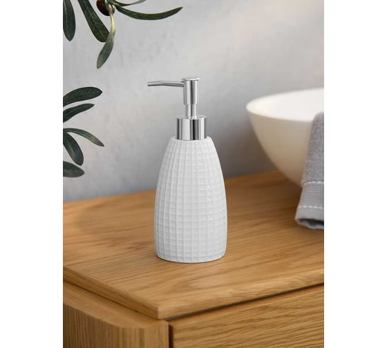 Набор для ванной Arya home Belle 3 предмета, белый 8680943228970