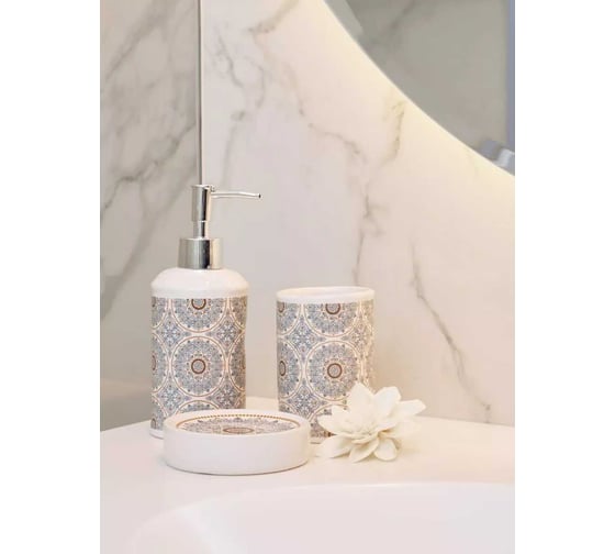 Набор для ванной Arya home Ethnic 3 предмета 8680943211828