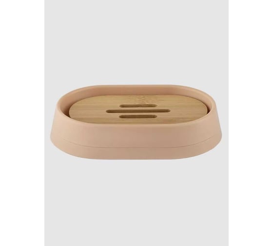 Набор для ванной Arya home Rustic 3 предмета, розовый 8680943100672