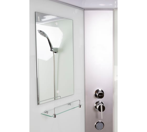 Душевая кабина Niagara NG-43285-14QG (1200x800x2150) низкий поддон (13см) стекло матовое, 3 места 432853QG