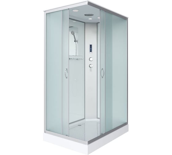 Душевая кабина Niagara NG-43285-14QP (1200x800x2150) низкий поддон (13см) стекло матовое, 3 места 432853QP 1